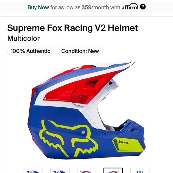 Supreme X Fox Racing Moto Gear - Picture 6 of 16